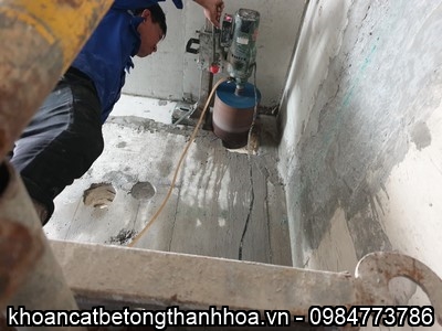 Video Khoan cắt bê tông tại Thanh Hóa 5