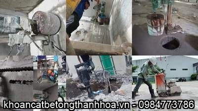 Video Khoan cắt bê tông tại Thanh Hóa 8